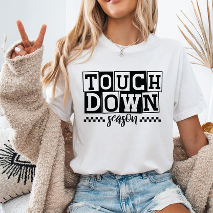 Retro Touchdown Sweatshirt | Game Day Football Fan Gift