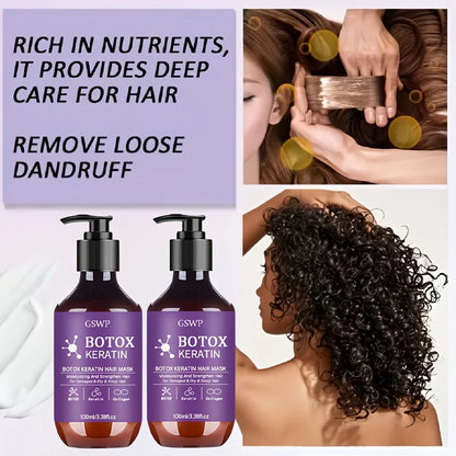 Keratin Botox Hair Mask – Deep Repair & Frizz Control | 100ml