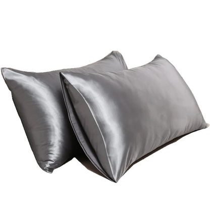 Satin Pillowcase for Hair & Skin – Silky Smooth, Cooling Pillow Cover