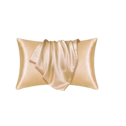 Satin Pillowcase for Hair & Skin – Silky Smooth, Cooling Pillow Cover