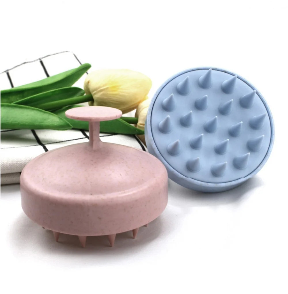 Silicone Scalp Massager Shampoo Brush