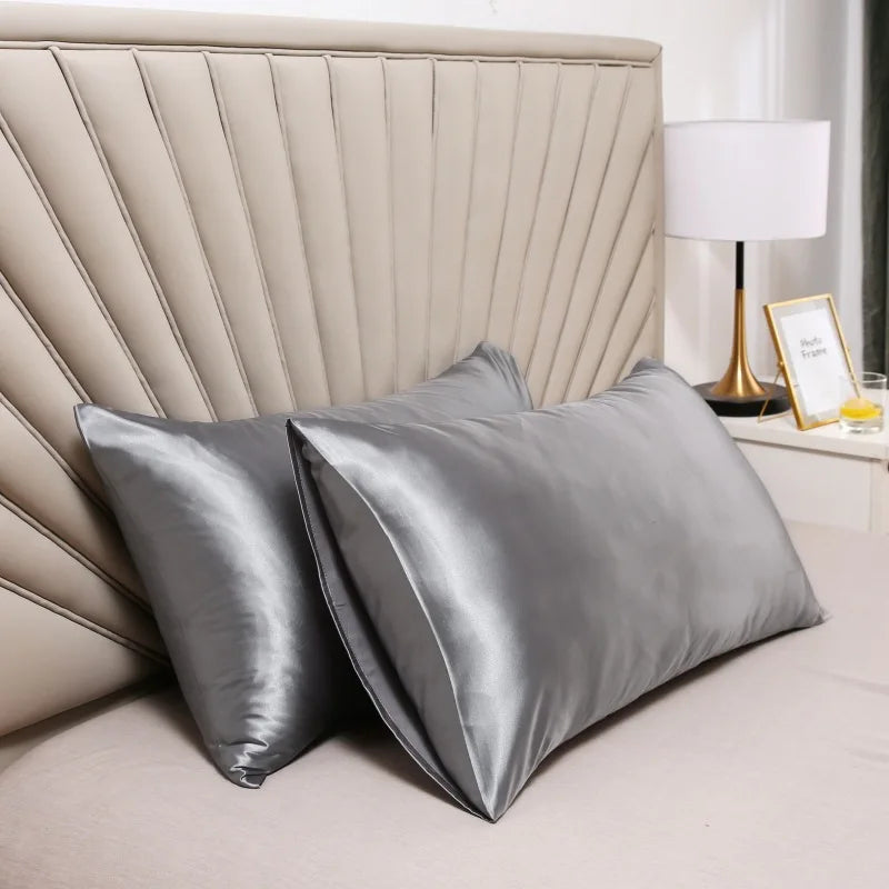 Satin Pillowcase for Hair & Skin – Silky Smooth, Cooling Pillow Cover