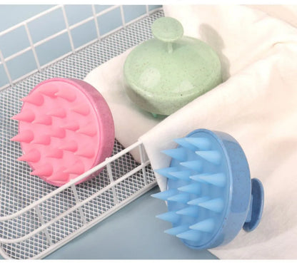 Silicone Scalp Massager Shampoo Brush