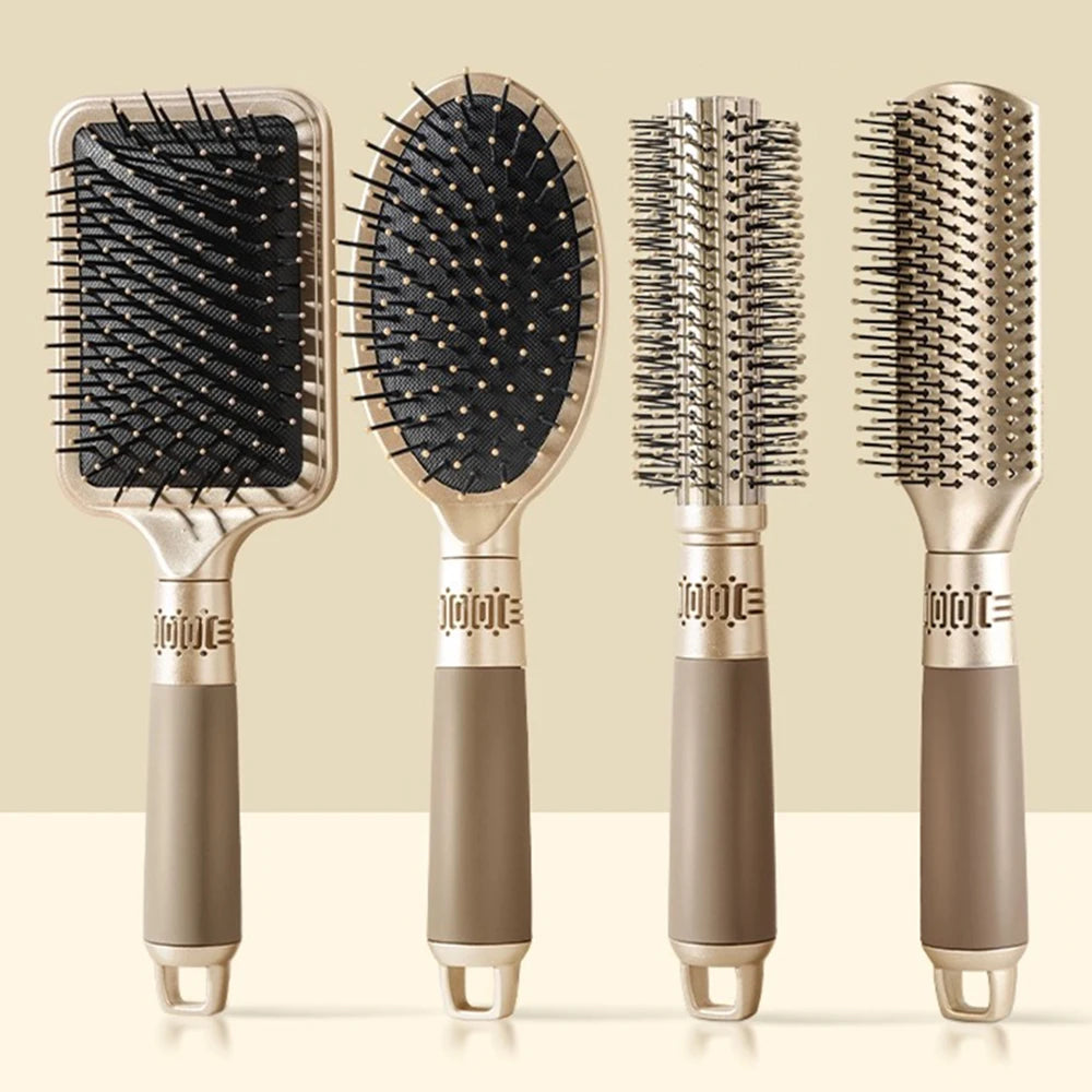 Scalp Massage Hair Comb Set | Detangling & Styling Brush