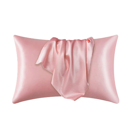 Satin Pillowcase for Hair & Skin – Silky Smooth, Cooling Pillow Cover