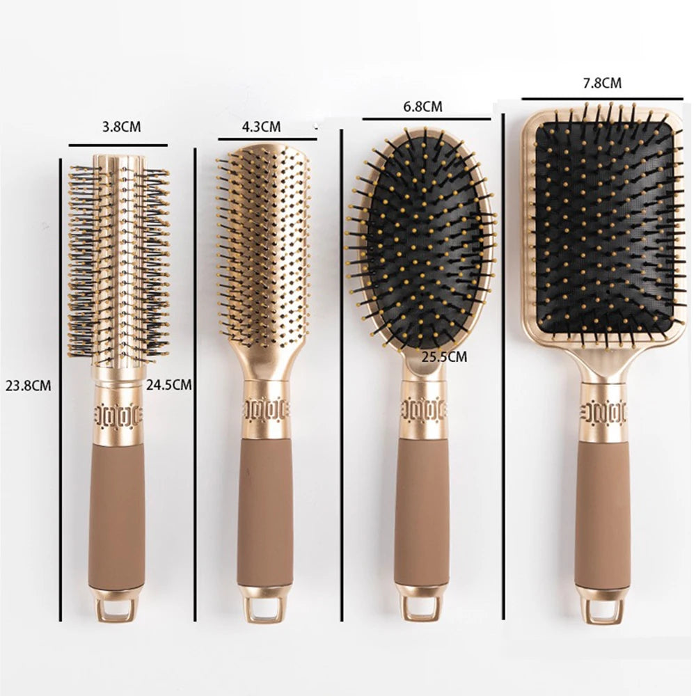 Scalp Massage Hair Comb Set | Detangling & Styling Brush