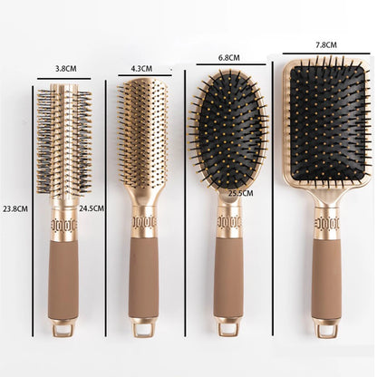 Scalp Massage Hair Comb Set | Detangling & Styling Brush