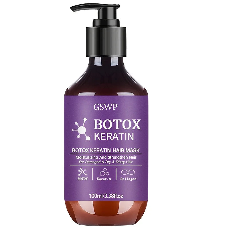 Keratin Botox Hair Mask – Deep Repair & Frizz Control | 100ml