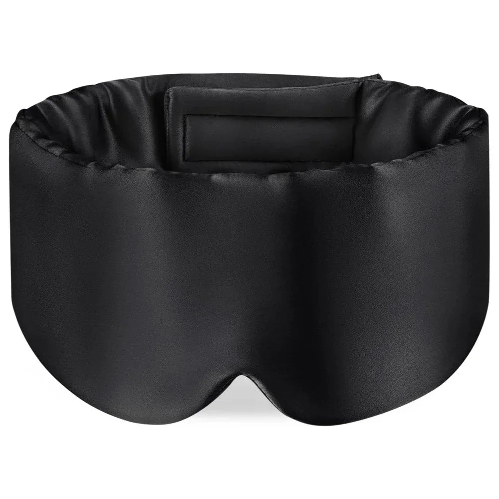 100% Mulberry Silk Sleep Mask – Luxuriously Soft Eye Mask for Travel & Deep Sleep