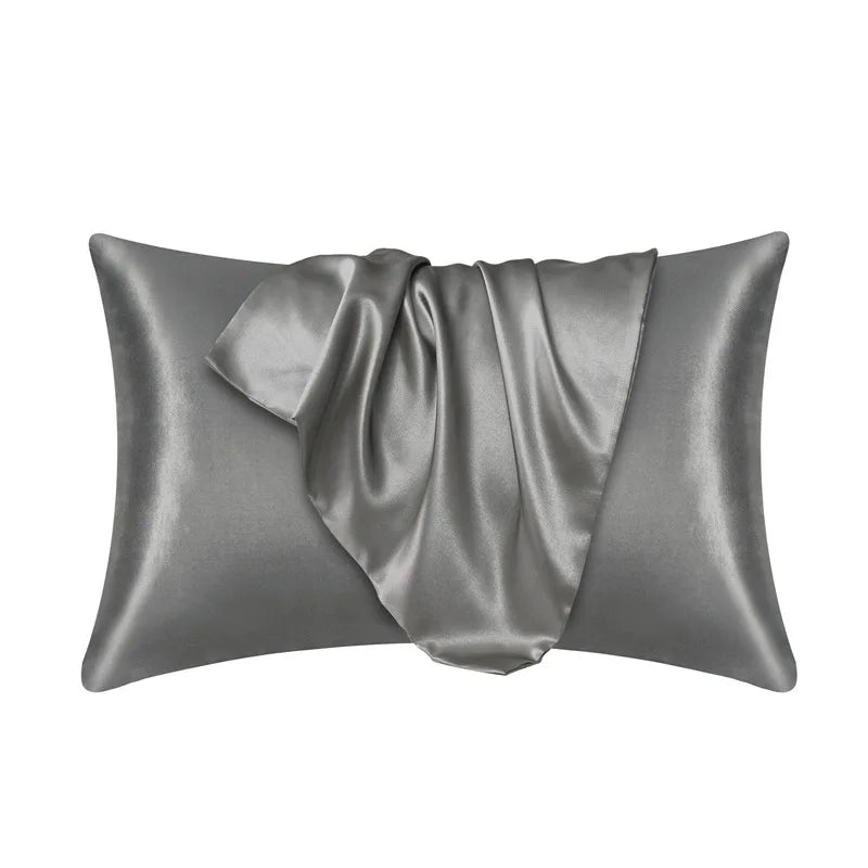Satin Pillowcase for Hair & Skin – Silky Smooth, Cooling Pillow Cover