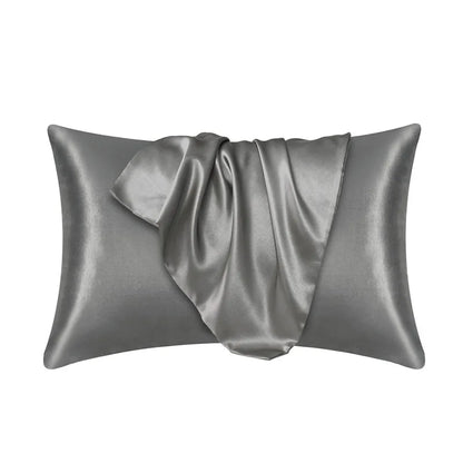Satin Pillowcase for Hair & Skin – Silky Smooth, Cooling Pillow Cover